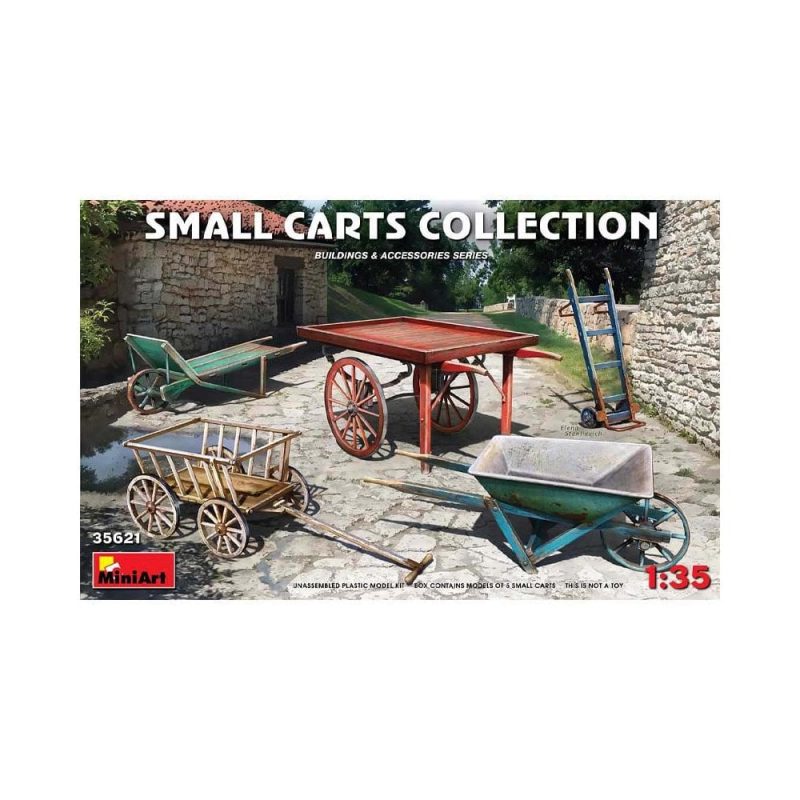 Miniart Small Carts Collection (1/35) 35621