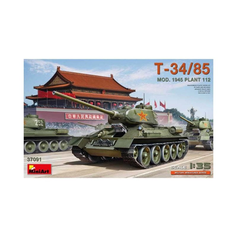 Miniart T34/85 Mod. 1945. Plant 112 (1/35) 37091