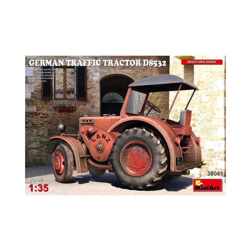 Miniart German Traffic Tractor D8532 (1/35) 38041 Miniart German Traffic Tractor D8532 (1/35) 38041