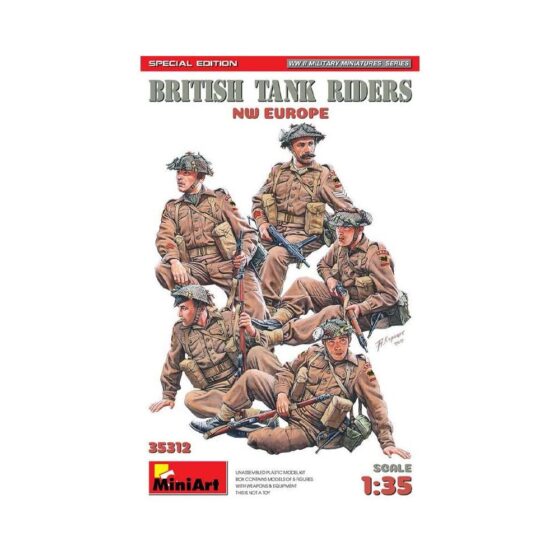 Miniart British Tank Riders (NW Europe) Special Edition (1/35) 35312 Miniart British Tank Riders (NW Europe) Special Edition (1/35) 35312