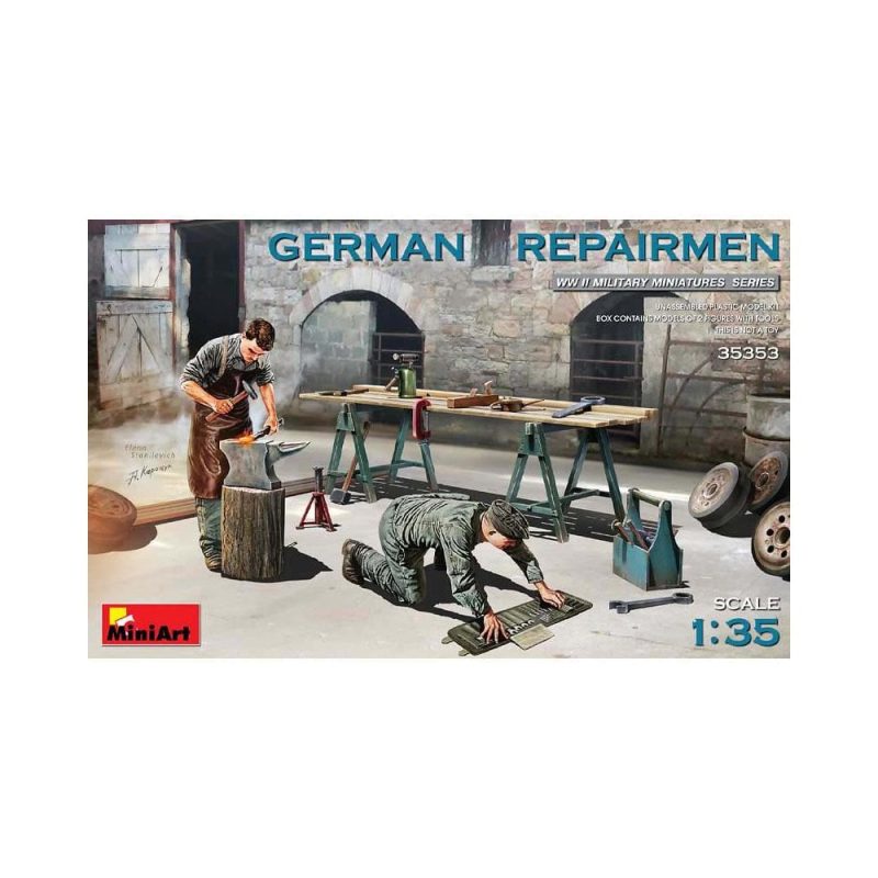 Miniart German Repairmen (1/35) 35353
