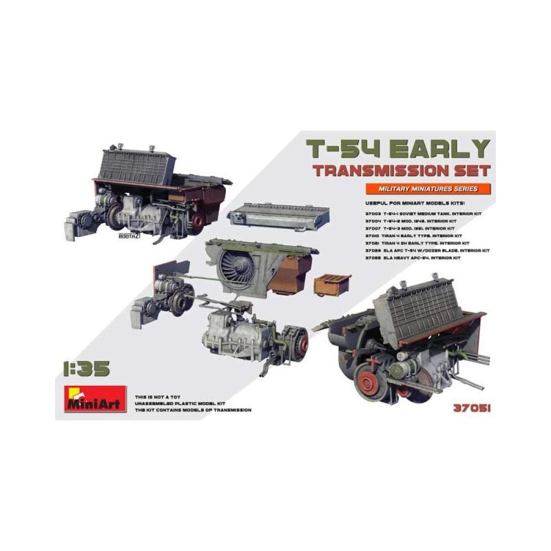 Miniart T-54 Early Transmission Set (1/35) 37051
