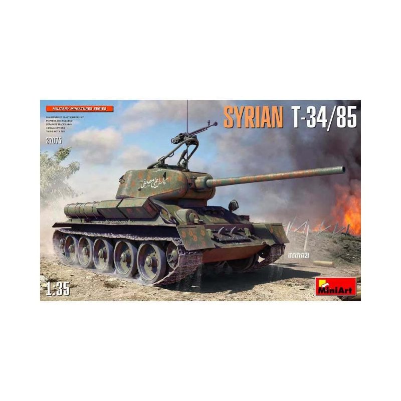 Miniart T34/85 Syrian (1/35) 37075