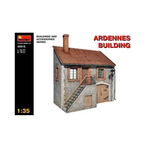 Miniart Ardennes Building (1/35) 35515 Miniart Ardennes Building (1/35) 35515