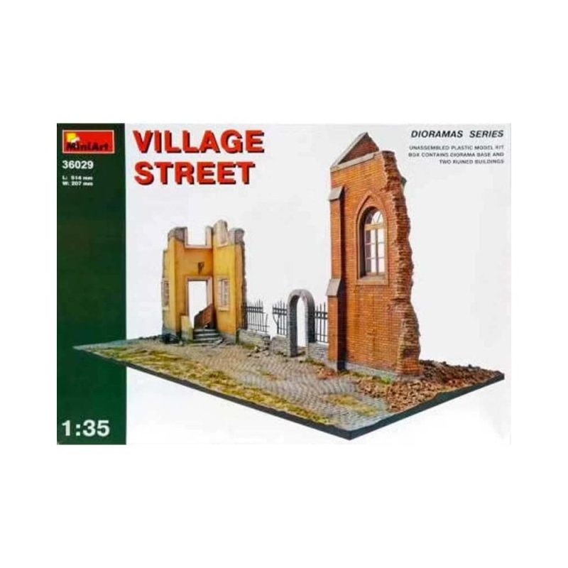 Miniart Village Street (1/35) 36029