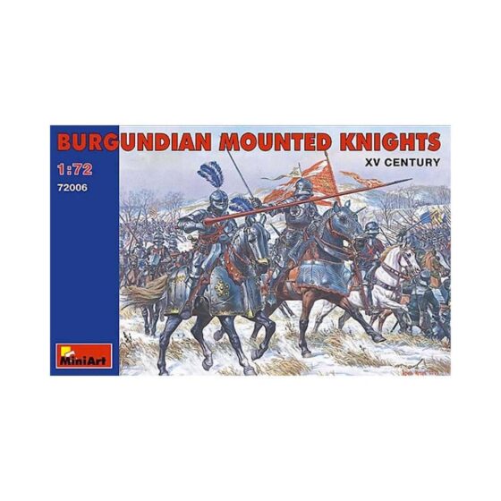 Miniart Burgundian Mounted Knights XV Century (1/72) 72006 Miniart Burgundian Mounted Knights XV Century (1/72) 72006
