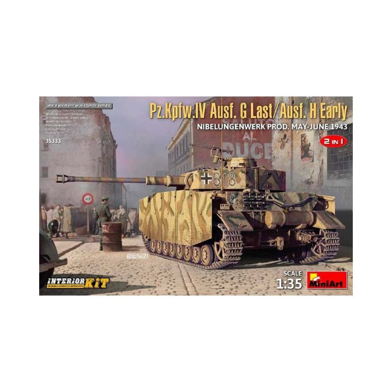 Miniart Pz.Kpfw.IV Ausf G Last / H Early (1/35) 35333