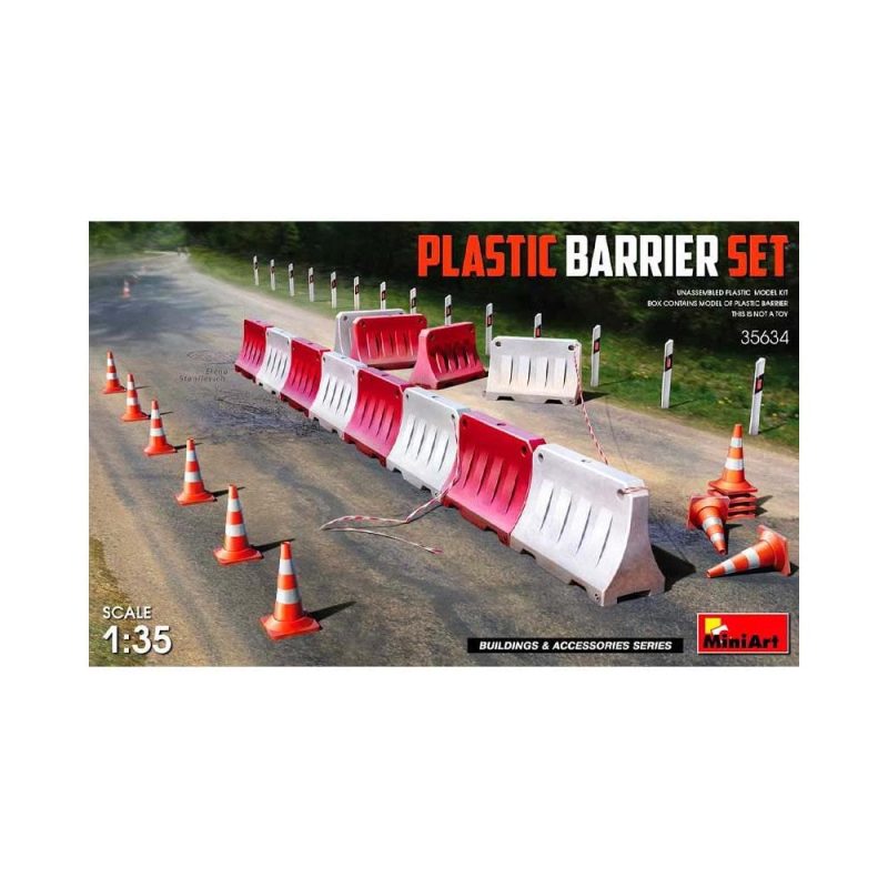 Miniart Plastic Barrier Set (1/35) 35634