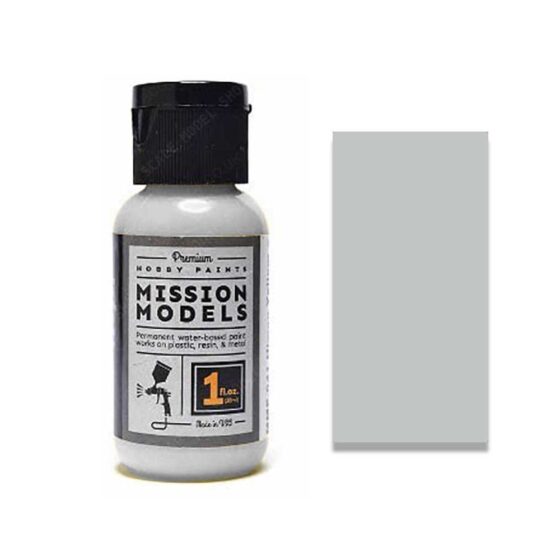 Mission Models Silver Metallic (30ml / 1oz) MMM-006 Mission Models Silver Metallic (30ml / 1oz) MMM-006