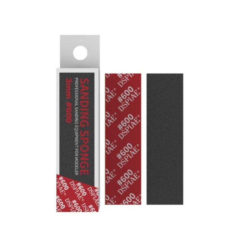 DSPIAE 3mm #600 Sanding Sponge 5pcs SS3-600