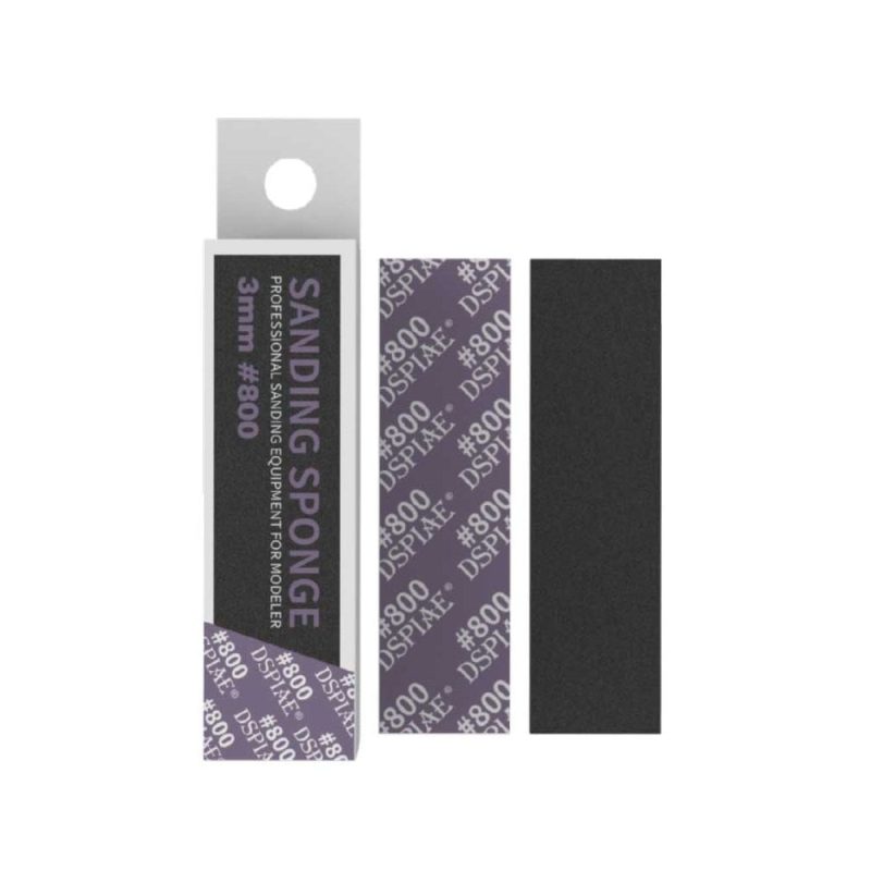 DSPIAE 3mm #800 Sanding Sponge 5pcs SS3-800