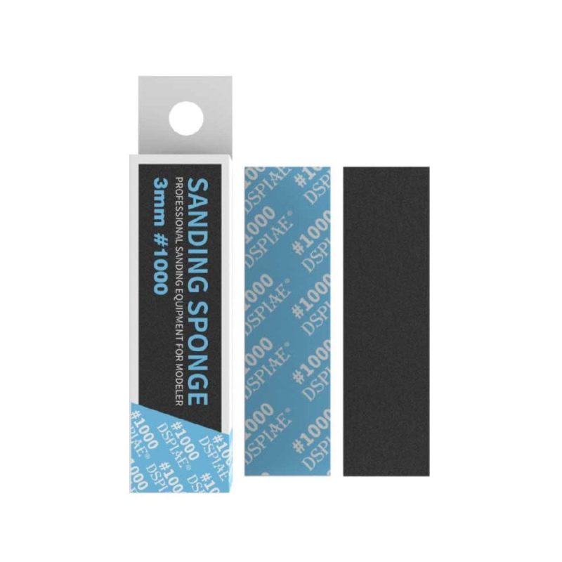 DSPIAE 3mm #1000 Sanding Sponge 5pcs SS3-1000