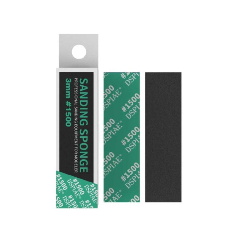DSPIAE 3mm #1500 Sanding Sponge 5pcs SS3-1500
