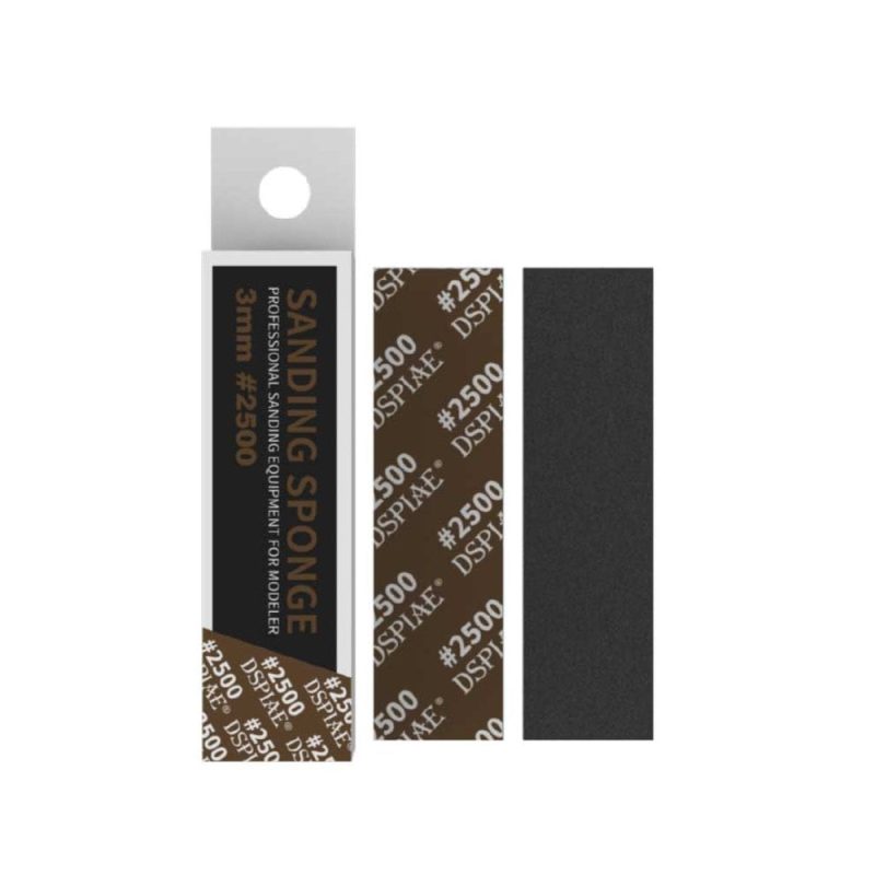 DSPIAE 3mm #2500 Sanding Sponge 5pcs SS3-2500