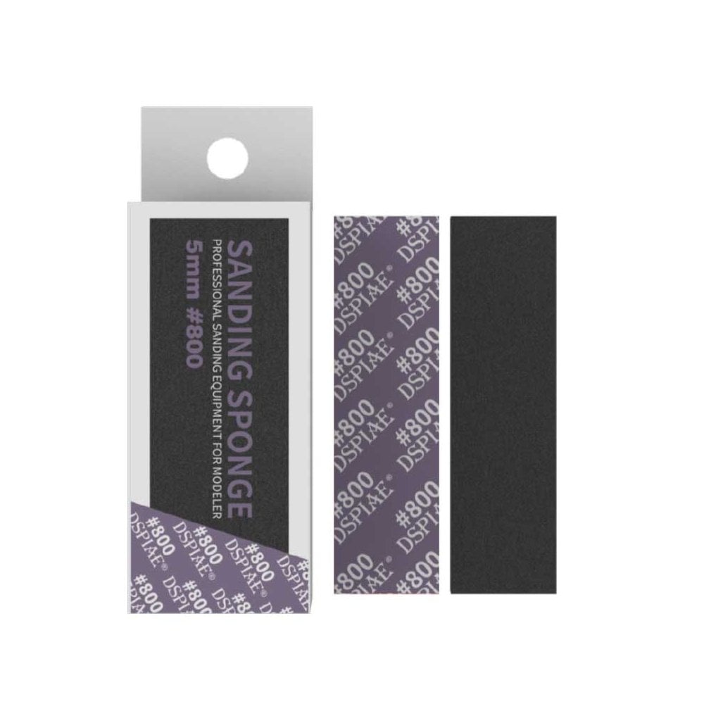 DSPIAE DSSS5800 5mm 800 Sanding Sponge 5pcs
