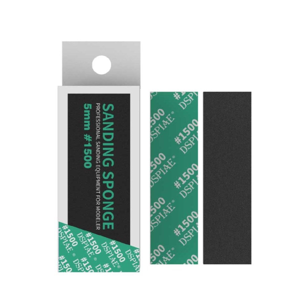 DSPIAE 5mm #1500 Sanding Sponge 5pcs SS5-1500 DSPIAE 5mm #1500 Sanding Sponge 5pcs SS5-1500