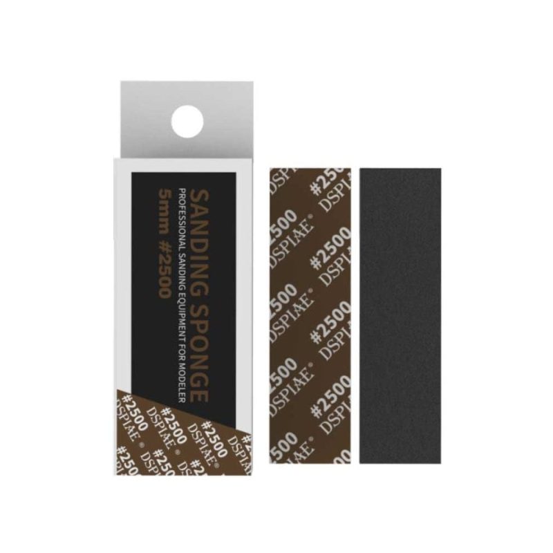 DSPIAE 5mm #2500 Sanding Sponge 5pcs SS5-2500