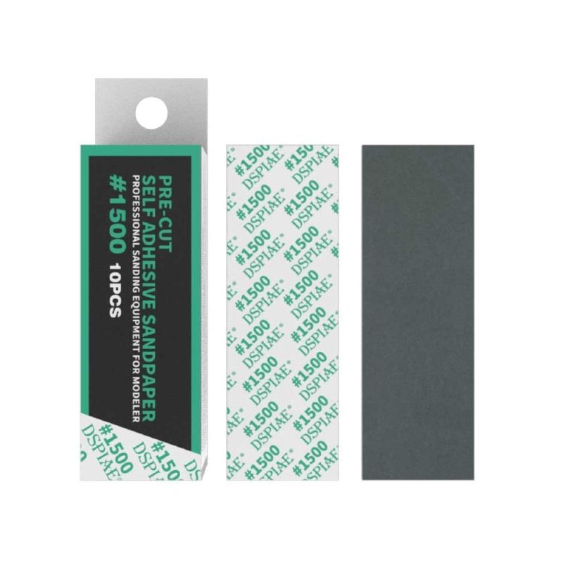 DSPIAE 1500# Die-Cutting Adhesive Sandpaper MSP-1500