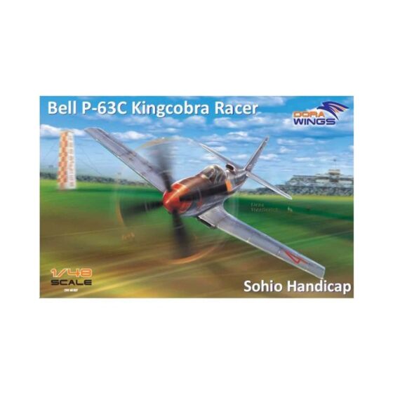 1/48 Bell P-63C Kingcobra Racer Dora Wings K48007 1/48 Bell P-63C Kingcobra Racer Dora Wings K48007