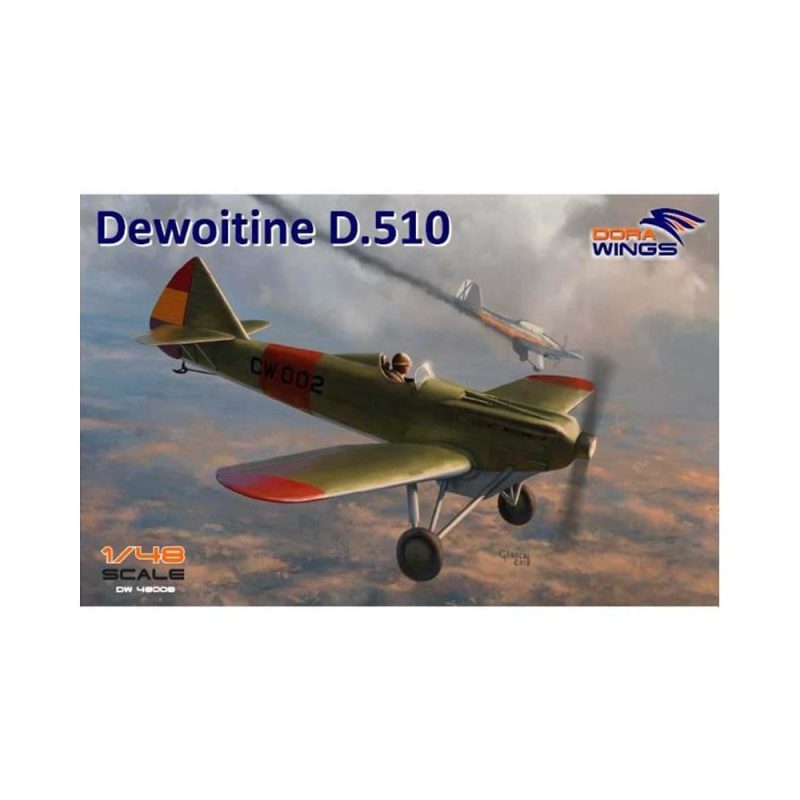 1/48 Dewoitine D.510 Spanish civil war (+bonus Japan, NIJ) Dora Wings K48008