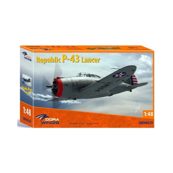 1/48 Republic P-43 Lancer Dora Wings K48029 1/48 Republic P-43 Lancer Dora Wings K48029