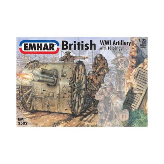 1/35 British Artillery EM3502 Emhar EM3502 1/35 British Artillery EM3502 Emhar EM3502
