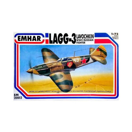 1/72 LaGG-3 WWII Russian Fighter Emhar EM2002 1/72 LaGG-3 WWII Russian Fighter Emhar EM2002