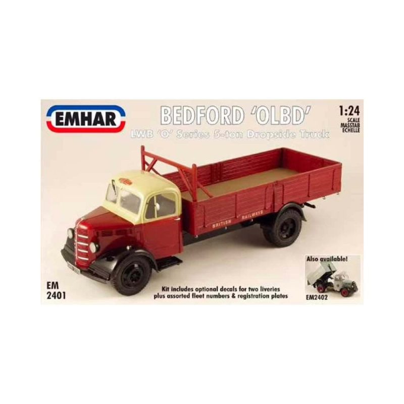 1/24 Bedford O Series LWB Dropside Truck Emhar EM2401
