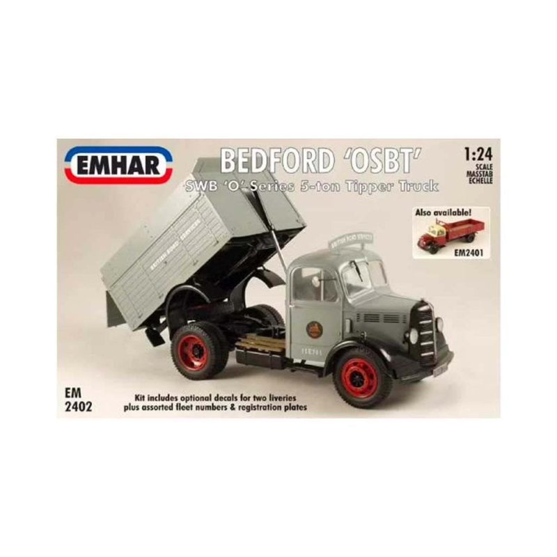 1/24 Bedford O Series SWB Tipper Truck Emhar EM2402