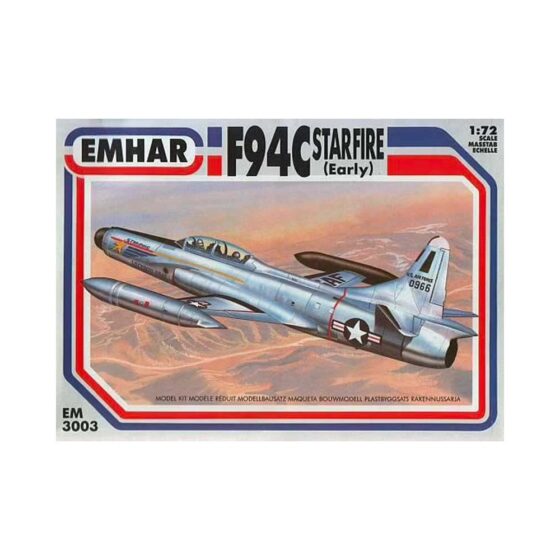 1/72 F-94C Starfire, Early Emhar EM3003