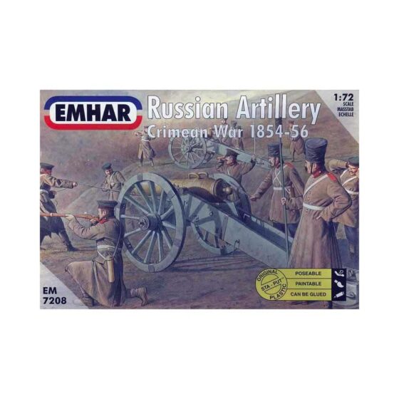 1/72 Russian Artillery Crimean War 1854-56 Emhar EM7208 1/72 Russian Artillery Crimean War 1854-56 Emhar EM7208