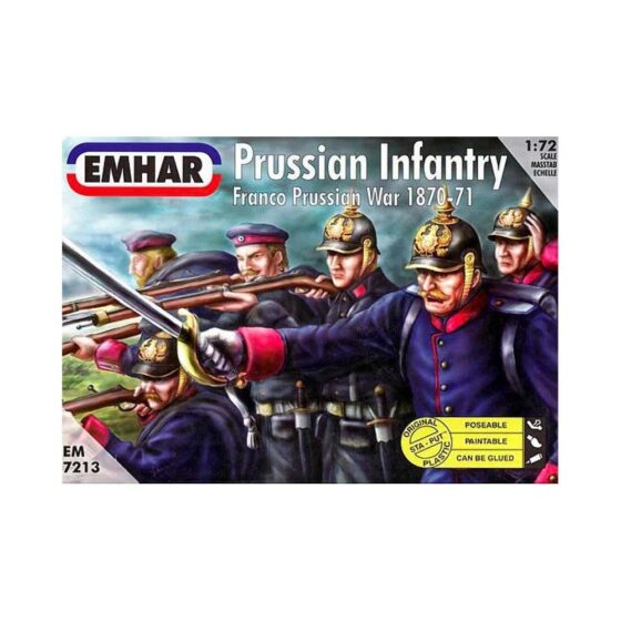 1/72 Prussian Infantry Emhar EM7213 1/72 Prussian Infantry Emhar EM7213
