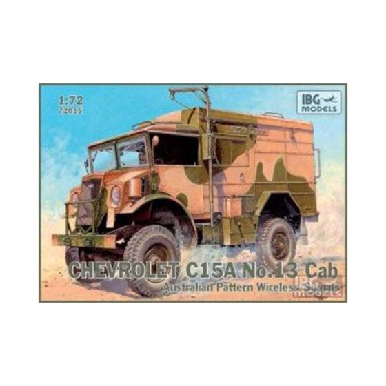 IBG Models Chevrolet C15A No.13 Cab Australian Pattern Wirel (1/72) 72015 IBG Models Chevrolet C15A No.13 Cab Australian Pattern Wirel (1/72) 72015