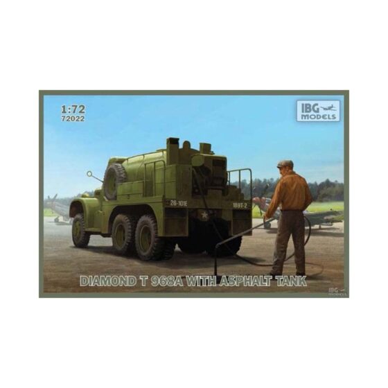 IBG Models DIAMOND T 968A with Asphalt Tank (1/72) 72022 IBG Models DIAMOND T 968A with Asphalt Tank (1/72) 72022