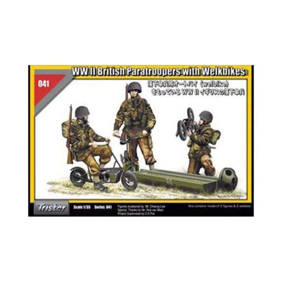 IBG Models WWII British Paratroopers With Welbikes (1/35) Tristar IBG Models WWII British Paratroopers With Welbikes (1/35) Tristar