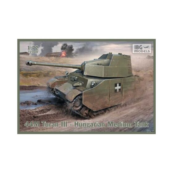 IBG Models 44M Turan III Hungarian Medium Tank (1/72) 72049 IBG Models 44M Turan III Hungarian Medium Tank (1/72) 72049