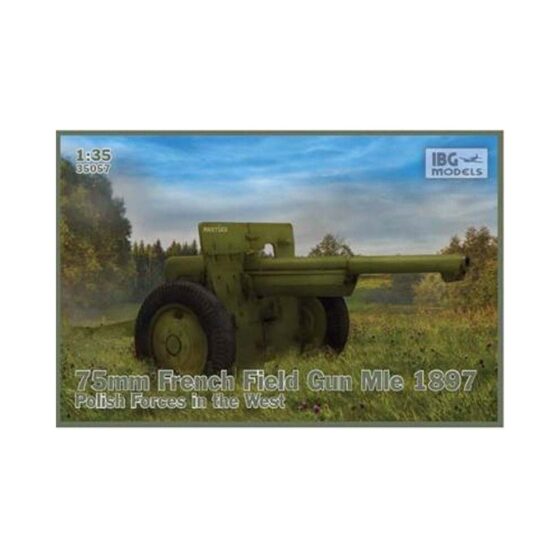 IBG Models 75mm French Field Gun Mle 1897 ? Polish Forces in the West (1/35) 35057 IBG Models 75mm French Field Gun Mle 1897 ? Polish Forces in the West (1/35) 35057