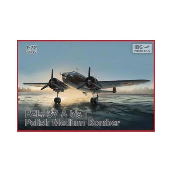IBG Models PZL. 37 A bis I ? Polish Bomber Plane (1/72) 72512 IBG Models PZL. 37 A bis I ? Polish Bomber Plane (1/72) 72512
