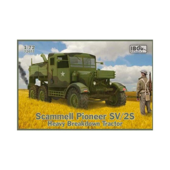 IBG Models Scammell Pioneer SV/2S Heavy Breakdown Tractor (1/72) 72077 IBG Models Scammell Pioneer SV/2S Heavy Breakdown Tractor (1/72) 72077