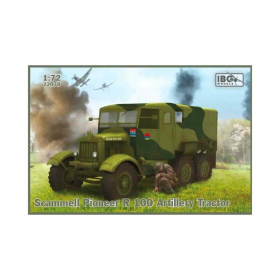 IBG Models Scammell Pioneer R 100 Artillery Tractor (1/72) 72078 IBG Models Scammell Pioneer R 100 Artillery Tractor (1/72) 72078