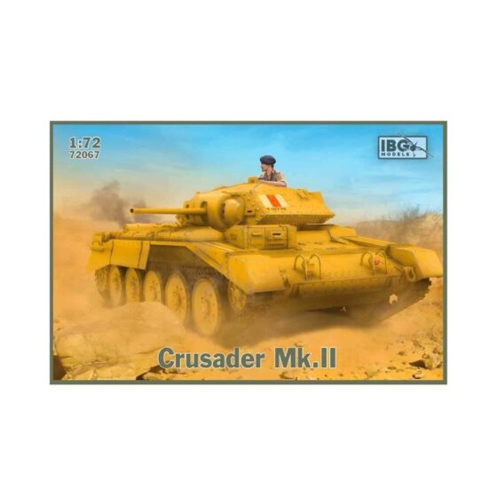 IBG Models CrUSAder Mk.II British Cruiser Tank (1/72) 72067 IBG Models CrUSAder Mk.II British Cruiser Tank (1/72) 72067