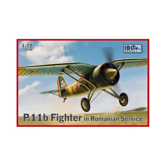 IBG Models PZL P.11b Romanian Service (1/72) 72518 IBG Models PZL P.11b Romanian Service (1/72) 72518