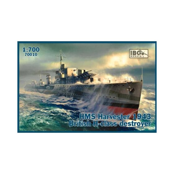 IBG Models HMS Harvester 1943 British H-class Destroyer (1/700) 70010 IBG Models HMS Harvester 1943 British H-class Destroyer (1/700) 70010