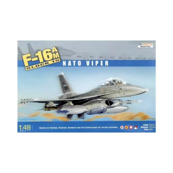 1/48 F-16AM Block 15 NATO Viper Kinetic 48002 1/48 F-16AM Block 15 NATO Viper Kinetic 48002