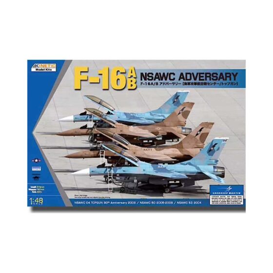 1/48 F-16A/B NSAWC Adversary Kinetic 48004 1/48 F-16A/B NSAWC Adversary Kinetic 48004