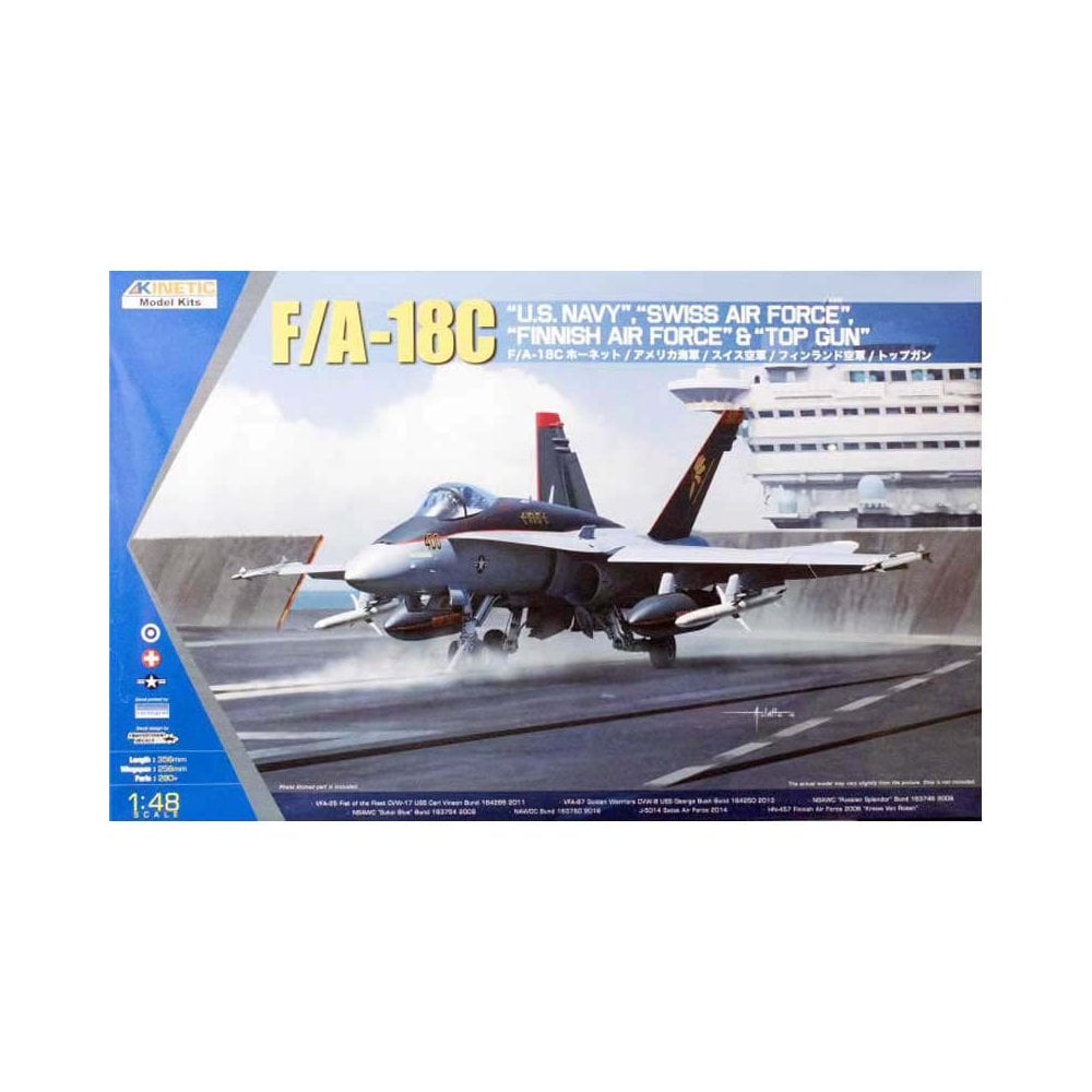 1/48 F/A-18C Hornet Kinetic K48031 1/48 F/A-18C Hornet Kinetic K48031