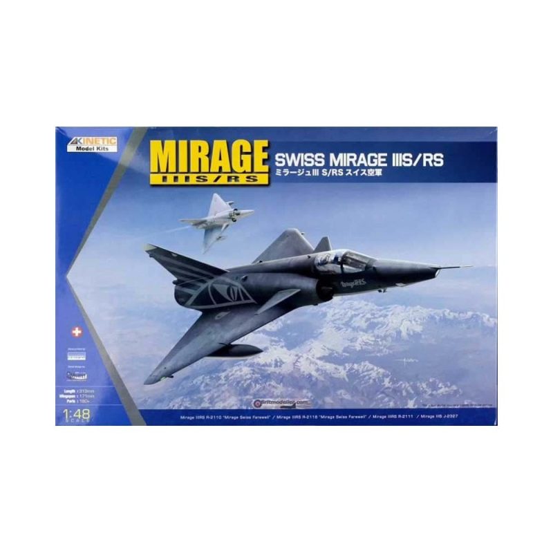 1/48 Dassault Mirage IIIS/RS Kinetic 48058