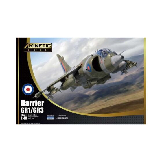 1/48 Harrier GR1/GR3 Kinetic 48060 1/48 Harrier GR1/GR3 Kinetic 48060