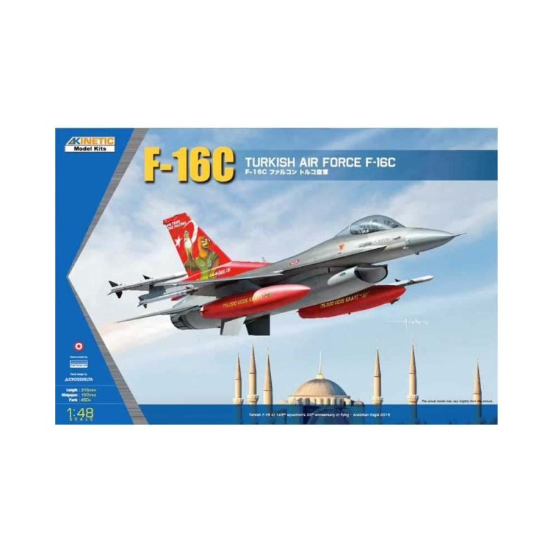 1/48 Turkish Air Force F-16C Kinetic K48069 1/48 Turkish Air Force F-16C Kinetic K48069