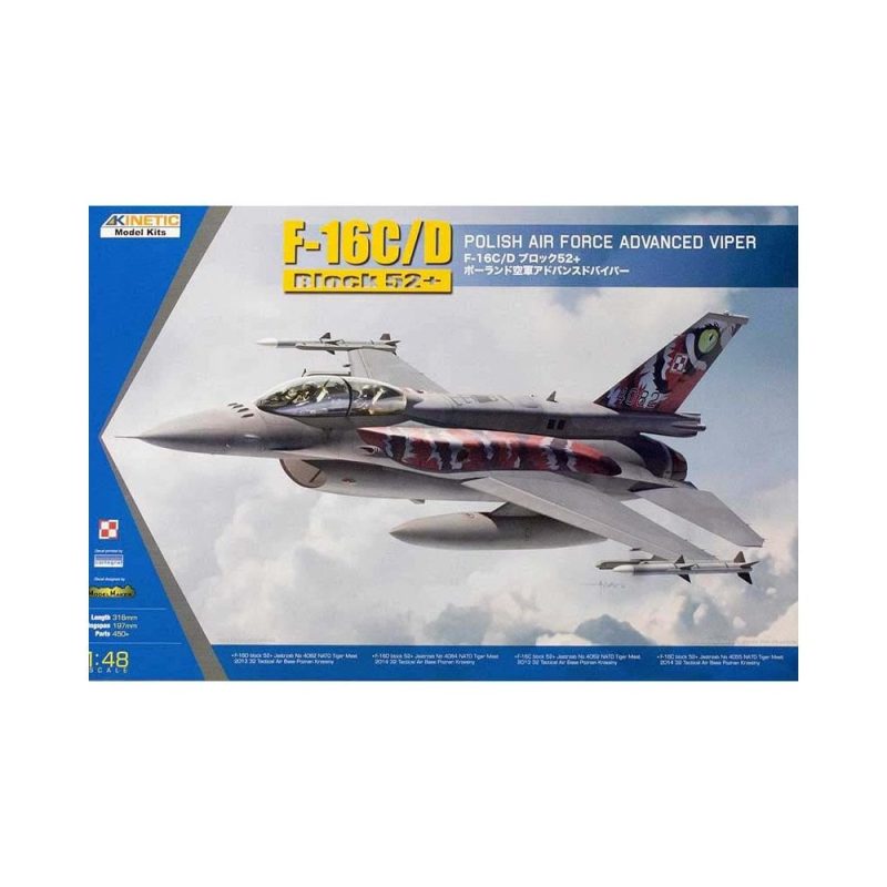 1/48 F-16C/D Polish Air Force Tiger Meet 2013/2014 Kinetic 48076